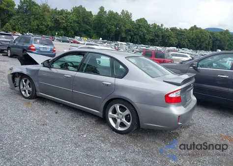 2008 Subaru Legacy 2.5I z USA, uszkodzony, nr VIN 4S3BL616587213311